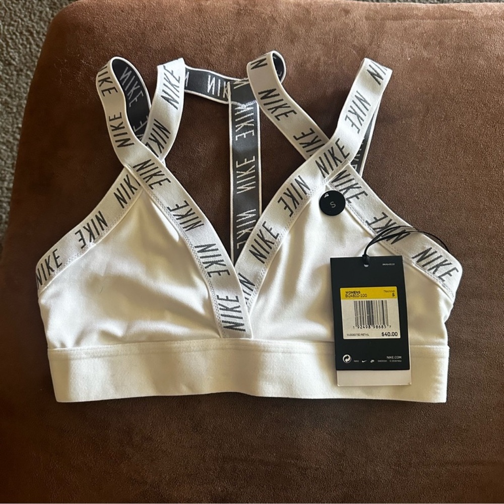 Nike Indy Women's White Sports Bra